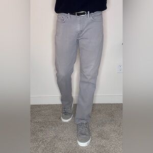 Levi's Gray Straight Jeans Classic 514 Style- Casual fit